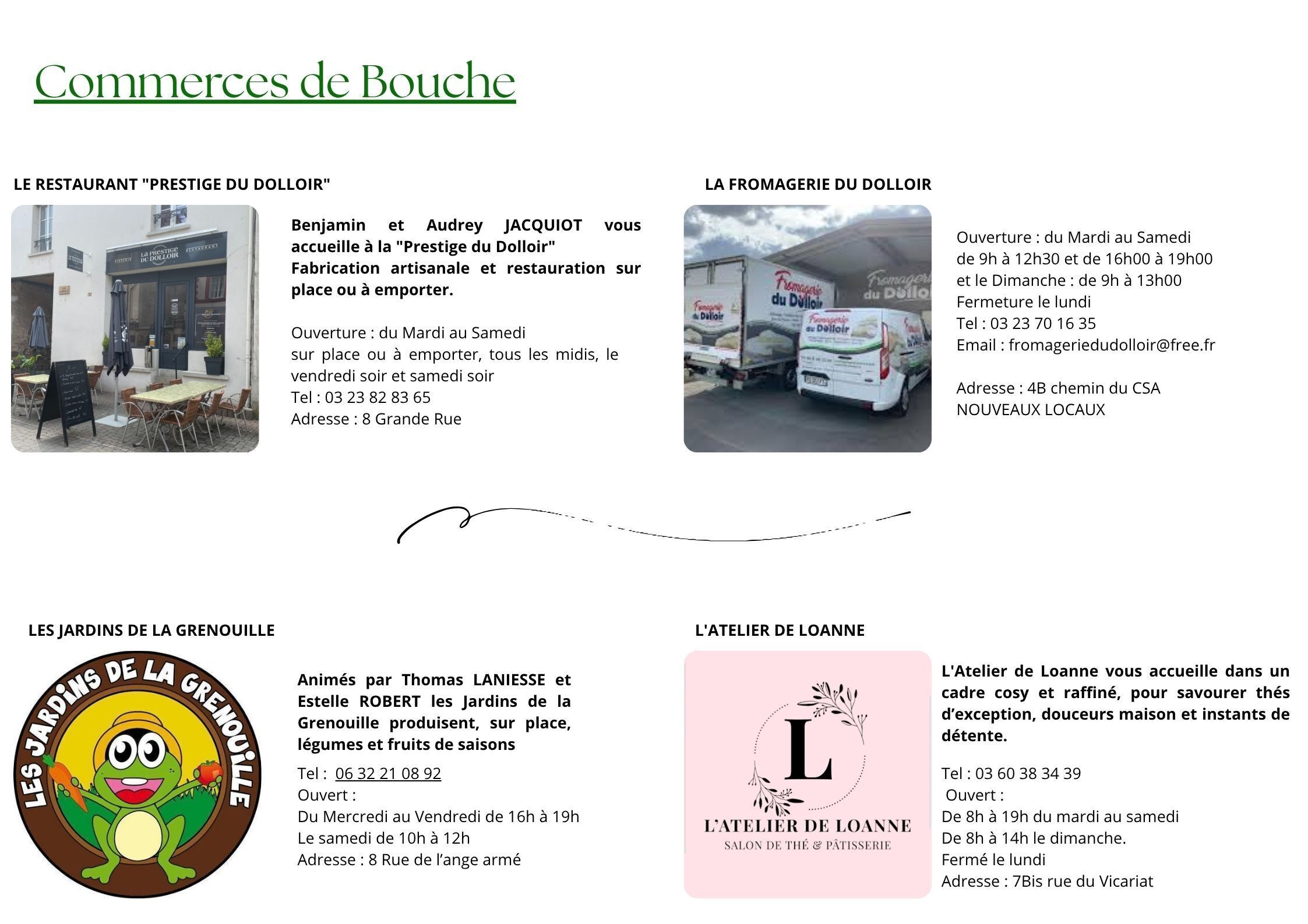 Commerces de Bouche 2