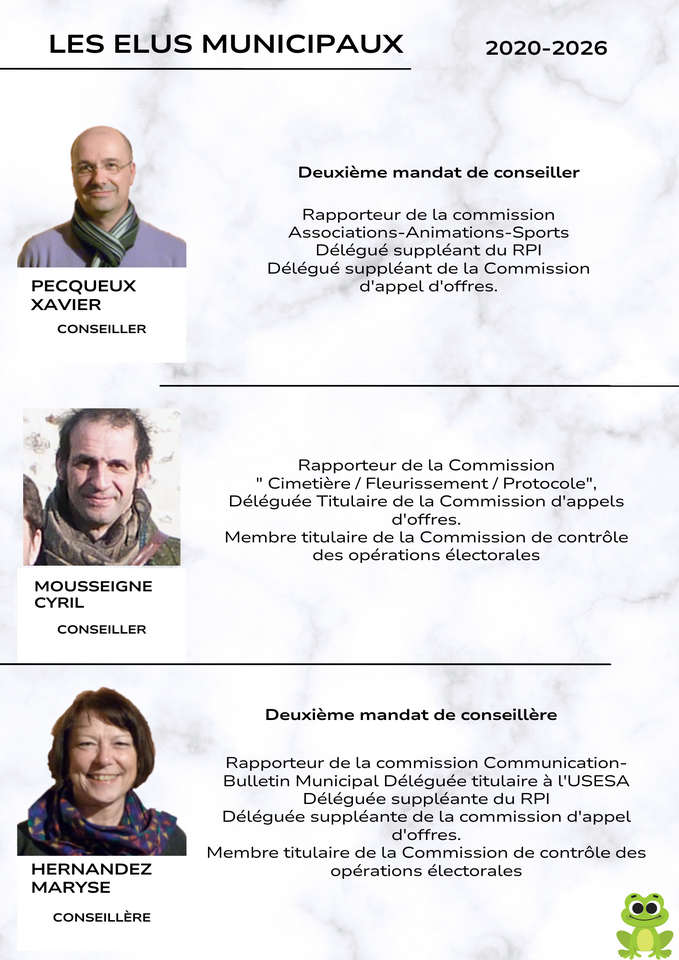 Conseillers Municipaux